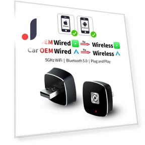 Wireless CarPlay Adapter for Android and iPhone — Phone Accessories, JOHO
