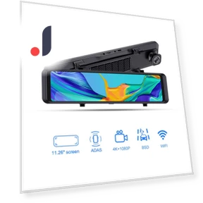 11.26-inch Touchscreen 4K Dual Lens Car Dash Cam — Dashboard Cameras, JOHO - CarGear