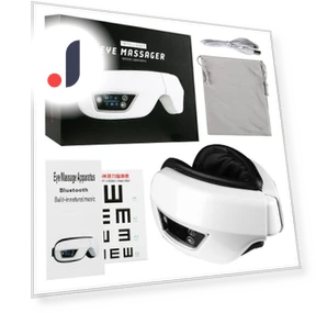 6D Smart Airbag Vibration Eye Care Music Eye Mask — Rollers & Pens, AE Selection