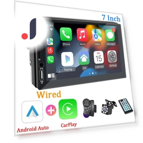 Car Multimedia Player with Carplay and Android Auto — Stereo Receivers, JOHO - CarGear