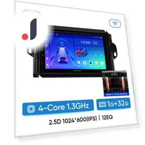 Carplay Android Auto Touchscreen Multimedia Player — Stereo Receivers, JOHO - CarGear