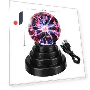 Magic Plasma Ball Night Light — Disco Balls, Build My Home