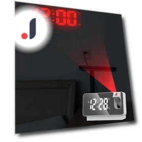 Multifunctional Projection Electronic Clock — Clocks, Stone Home