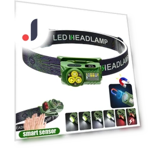 Rechargeable Touch Headlamp — Flashlights, HIMO Group