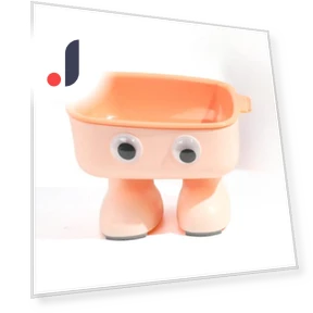 Robot with Big Eyes, Neck Protection, Cat Bowl — Feeding Supplies, Home Textile Home Decoration