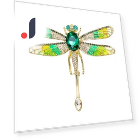Smart Dragonfly Brooch — Pins & Brooches, JEWEL HOME