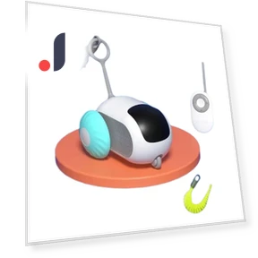 Smart Remote Control Toy for Cats — Interactive Animal Companions, Luminaire Lighting Mall