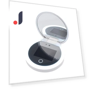 Smart UV Sun Protection Mirror with Camera — Compact & Travel, 888 Auto Parts Town