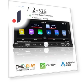 Universal 1din Car Radio Android Multimedia Player — Stereo Receivers, JOHO - CarGear