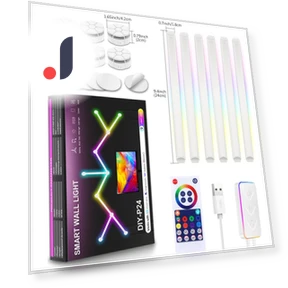 WIFI LED Smart Wall Light Bars — LED Strips, Build My Home