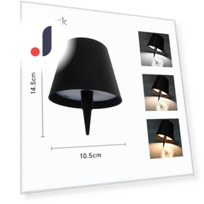 Wireless Bottle Table Lamp — Desk & Table Lighting, Build My Home
