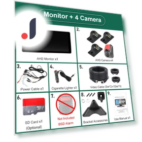AI Smart Blind Spot Radar BSD Alarm — Rearview Safety Systems, JOHO - CarGear