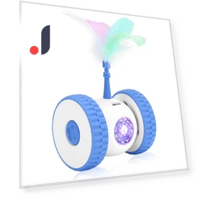 Automatic Rotating Interactive Cat Toy Car — Cat Playthings, Build My Home
