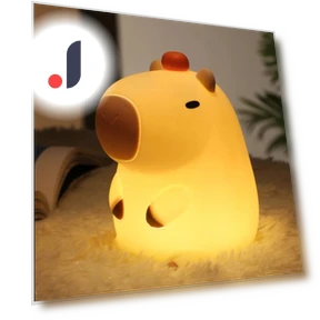 Cute Capybara Night Light — Night Lights, HIMO Group