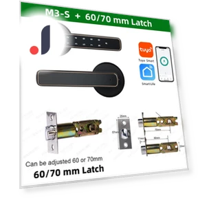Digital Door Lock with Fingerprint — Smart Home Security, Super Dream Home