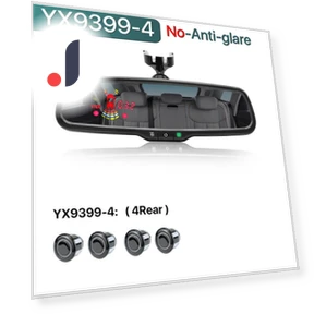 Electronic Anti-Glare Auto-Dimming Rearview Mirror with Parking Monitor — Interior Mirrors, JOHO - CarGear