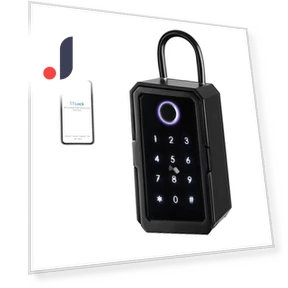 Electronic Key Box with Fingerprint Password, IC Card, Bluetooth — Smart Home Security, Super Dream Home