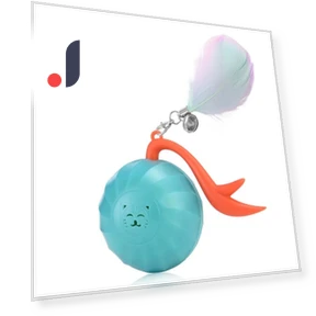 Interactive Cat Toy with Feathers — Cat Playthings, Build My Home