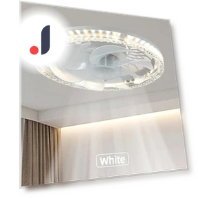 Modern Ceiling Fan with LED Lighting — Ceiling Fan Lighting Solutions, Build My Home