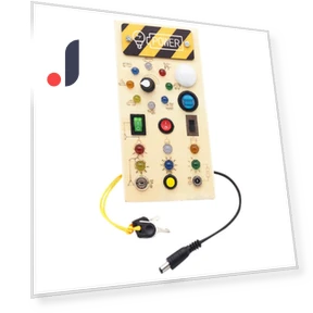 Montessori Busy Board — Infant & Early Childhood Playthings, Happy Home Mall