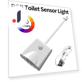 Motion Sensor Smart Toilet Night Light with Star Projector — Night Lights, Good Household Items