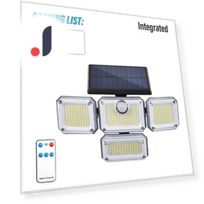 Outdoor Solar Light with Motion Sensor — Outdoor Security & Flood Lighting, Build My Home