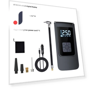 Smart Air Compressor with LED Light — Portable, Timeless Home