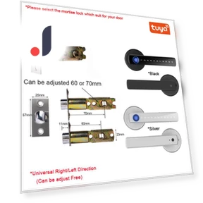 Smart Door Lock Pen with Key Card and Fingerprint — Locks, HIMO Group