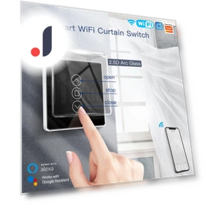 Smart Touch Curtain Switch — Smart Home Hubs & Controllers, 888 Auto Parts Town