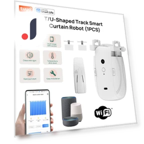 Smart WiFi Curtain Robot Holder — Smart Home Hubs & Controllers, Build My Home