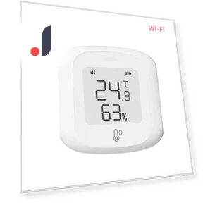 Temperature and Humidity Sensor with LED Display — Home Climate Control, HIMO Group