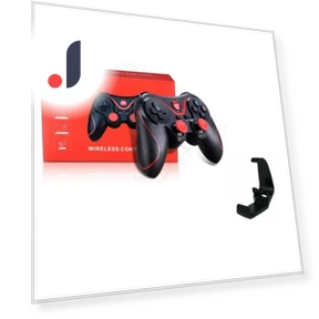 Wireless Gamepad Controller — Joysticks, GYROBALL