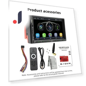 2 Din Car Stereo with 7-inch Touch Screen — Stereo Receivers, ToyousoniC