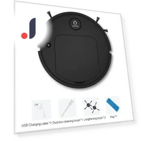 5-in-1 Sweeping Robot — Smart Cleaning Robots, Good Figure