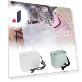 Automatic Recirculating Filtering Water Fountain for Cats — Pet Hydration Solutions, Seahorse Home