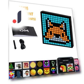 Dynamic Pixel Screen Desktop Decorative Light — Creative Lighting Solutions, Build My Home