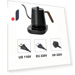Electric Kettle with Flexible Neck — Kettles & Tea Machines, Super Star Mall
