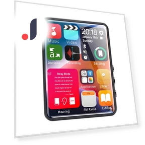 Full Touch Screen MP3 Player — Portable Media Players, GYROBALL