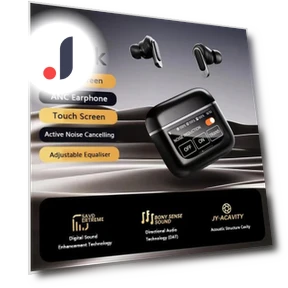 LED Display TWS Earbuds — In-Ear Headphones, Cozy Cottage-Relax