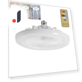 LED Light Fan E27 Converter Base Ceiling Fan — Ceiling Fan Lighting Solutions, GYROBALL