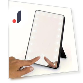 Makeup Mirror with 16 LEDs — Makeup, Vinde Home