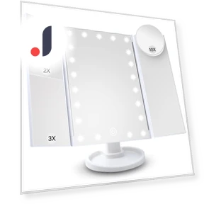 Makeup Mirror with Lights — Handheld, Vinde Home