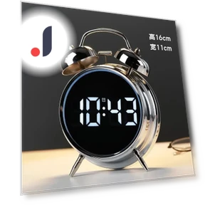 Multifunctional Expressive Alarm Clock with Night Light — Alarms & Clocks, Simplistic Living Home
