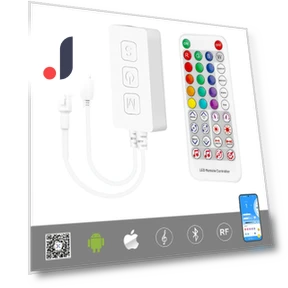 Music Controller with Built-in Microphone — LED Strips, AE Selection
