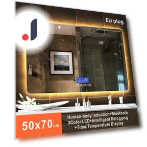 Rectangular Bluetooth Smart Makeup Mirror — Makeup, Vinde Home