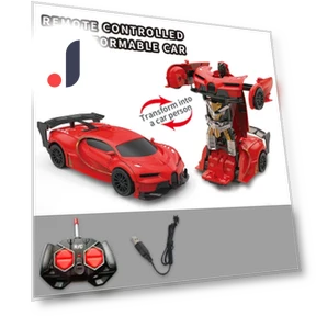 Remote Control Car Transformation Robot — Interactive Figures & Robots, Vinde Home