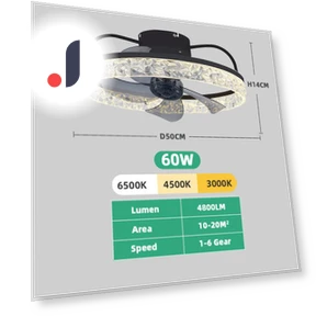 Smart Ceiling Fan With Lights — Ceiling Fans & Accessories, Seahorse Home