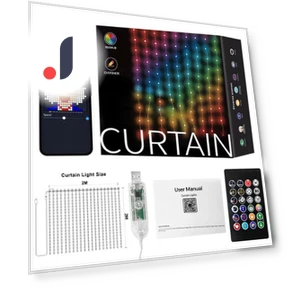 Smart LED Curtain Lights — Creative Lighting Solutions, AE Selection