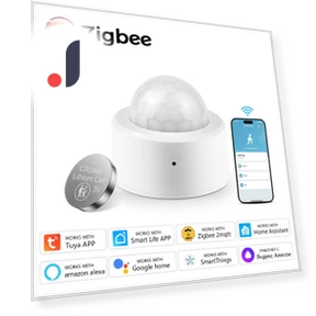 Smart Life Zigbee PIR Human Motion Sensor — Motion Sensors, Tuya