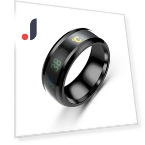 Smart Multifunctional Stainless Steel Couple Ring — Smart Rings, Discount product